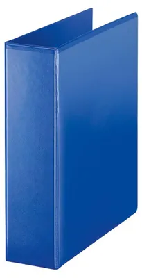 Image de Classeur de présentation Esselte à 4 anneaux en D de 60 mm, format A4, bleu