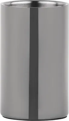 Produktbild von Olympia Weinkühler | schwarz | 19,5(H) x 12(Ø)cm | Doppelwandige Isolierung
