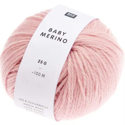 Produktbild von Rico Design | Baby Merino | 25g 100m rosa