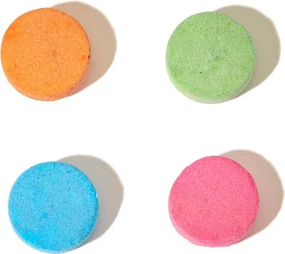 Image de Mini-U Fizzy Plops tablettes de bain 4 couleurs 40x2g