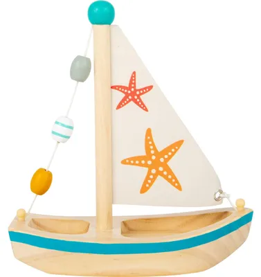 Produktbild von Badspielzeug Wasserspielzeug Segelboot - Seestern - Ab 24 Monaten - Mehrfarbig