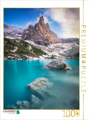 Produktbild von CALVENDO Puzzle Sorapissee in Italien | 1000 Teile Lege-Größe 64x48cm Foto-Puzzle für glückliche Stunden