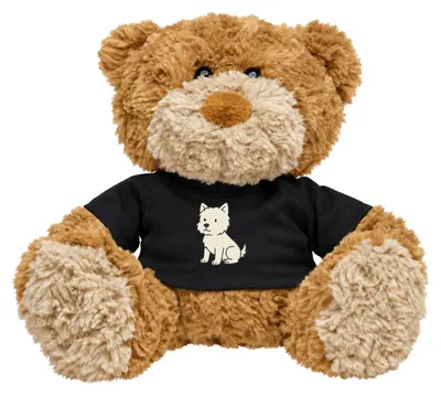 Produktbild von Kuscheltier Teddybär mit West Highland White Terrier Geschenk