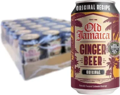 Produktbild von Old Jamaica | Ingwerbier Original - 24 X 330ml - Alkoholfrei - Kohlensäurehaltig - Ingwerbier