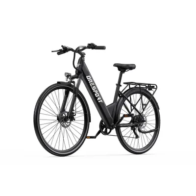 Produktbild von ONESPORT OT12 Elektrisches Fahrrad - 250W Motor 36V13Ah  Batterie 27,5 Zoll  Kabelbremse - Grau