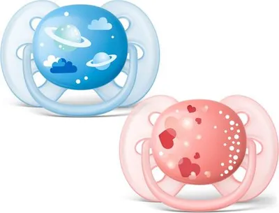 Image de Philips AVENT SCF416/51 - Baby Speen Ultra Soft 6-18 Mnd.