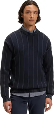 Produktbild von Boss Orange Pullover dunkelblau gestreift Baumwolle