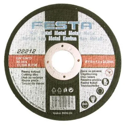 Immagine prodotto di disco da taglio per metalli 115x2,5x22,2
