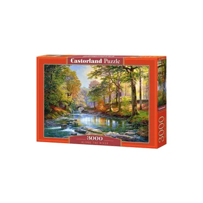 Produktbild von Castorland puzzle Pozdĺž rieky 3000 dielikov