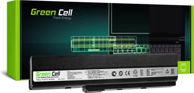 Zdjęcie produktu dla Green Cell AS02, Bateria, ASUS, K52 K52J K52F K52JC K52JR K52N X52 X52J A52 A52F