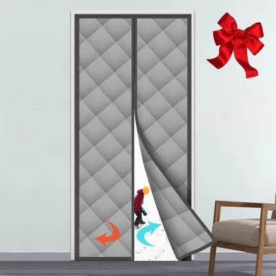 Obrázok produktu pre Magnetický záves na dvere, izolujúci, 95 x 210 cm, určený na dvere