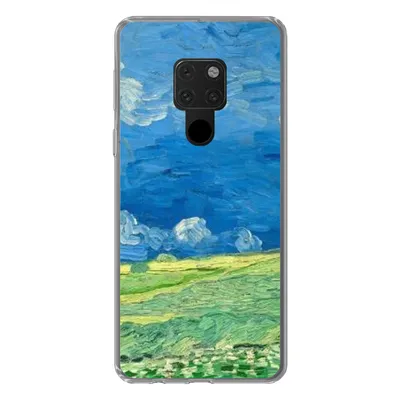 Produktbild von MuchoWow® Handyhülle Schutzhülle Hülle für Huawei P40 Lite Weizenfeld unter Gewitterwolken - Vincent van Gogh Silikon Softcase Handy Hülle - Handy