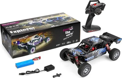 Zdjęcie produktu dla Wltoys 124018 RC Car 2.4g 4wd 60kmh High Speed Off- road Crawler RTR Electric Climbing Toy Dla dzieci