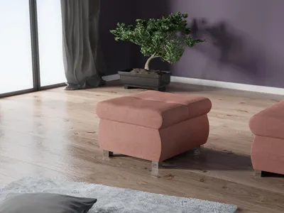 Immagine prodotto di Piccolo pouf ABEL 1 - rosa