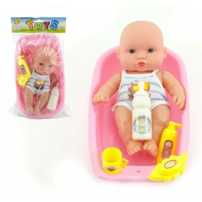 Produktbild von TEDDIES Baby in der Badewanne