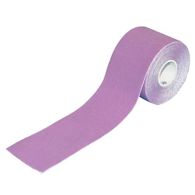 Produktbild von Tapefactory24 Getting Started Kinesiologie Tape 5cm x 5m lila, Tapes Taping Klebeband Tapeverband Bandage wasserfest