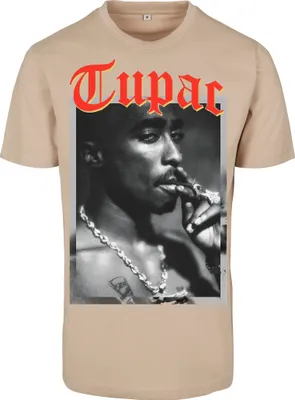 Zdjęcie produktu dla Męska koszulka Mr. Tee Tupac California Love Tee w kolorze piaskowym – XS