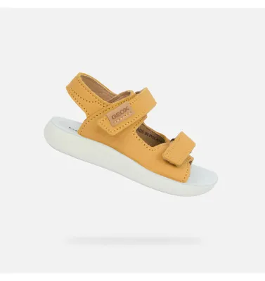 Produktbild von Geox Gelbe, leichte Flip-Flop-Sandalen für Jungen 20