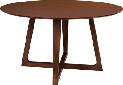 Produktbild von Esstisch >Hellerup< in Natur, Nussbaum - 137x76x137cm (BxHxT)