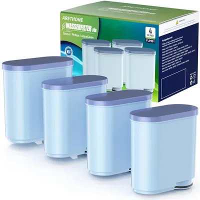 Zdjęcie produktu dla Filtr do wody do urządzeń Philips AquaClean CA6903/10, CA6903/22, CA6707/20 oraz Saeco Latte Go, zestaw 4 sztuki