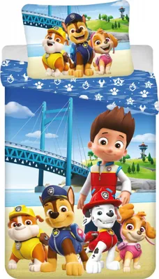 Obrázek produktu pro Povlečení Paw Patrol PP457 Bridge 140x200, 70x90 cm