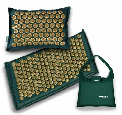 Immagine prodotto di Neo-Sport Cuscino per agopressione con cuscino NS-902 c.verde-oro