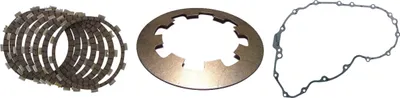 Immagine prodotto di Set frizione per Yamaha XV 1700 Road Star Warrior, anni di produzione 2003-2005: dischi frizione, molla frizione, guarnizione del coperchio frizione di Pamoto - Nuovo