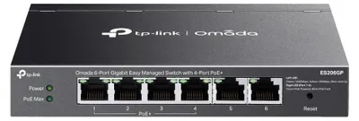 Produktbild von 6-Port Gigabit PoE+ Switch – Lüfterlos, Cloud Managed, 65W