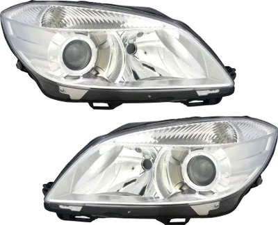 Produktbild von TYC Scheinwerfer Set für Skoda Fabia 2 Roomster Praktik 4/2010- LWR H7 Projector