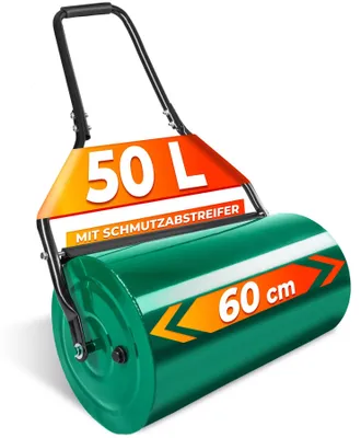 Produktbild von tectake® Rasenwalze Breite 60 cm gepolsterter Handgriff