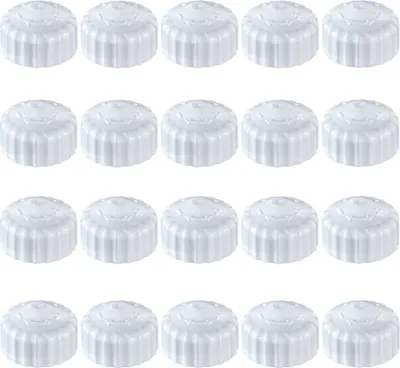 Produktbild von 20x weiße Bauschutzkappe, Handregulierkappe, einfache Ausführung, M30 x 1,5