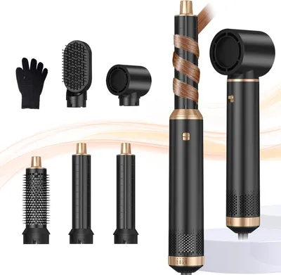 Productafbeelding van 5-in-1 Airstyler met 1000 W föhn en verschillende opzetstukken