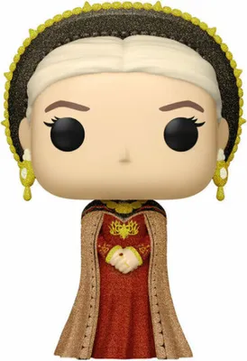 A Funko Pop! figure of Rhaenyra Targaryen from House of the Dragon.