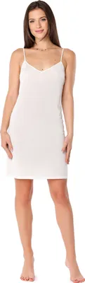 Image de Bellivalini Sous-robe femme lisse Petticoat Décolleté en V Bretelles réglables BLV50-271 (Ecru, XXL )