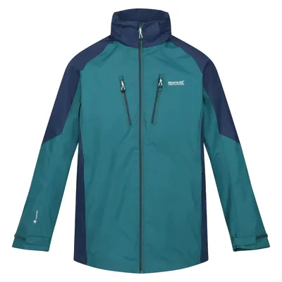 Produktbild von Regatta - "Calderdale IV" Jacke mit Kapuze für Herren RG5965 (S) (Pazifikgrün/Admiral B)