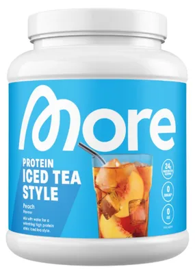 Produktbild von More Nutrition Clear Protein_600 g Iced Tea Style Peach