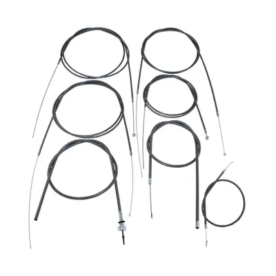 Produktbild von Bowdenzug-Set (7-teilig) RMS für Vespa, PX80 - 200E, P200E