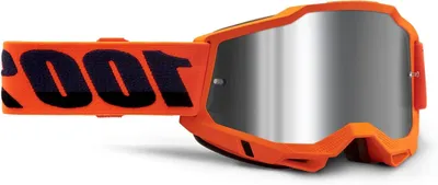 Productafbeelding van Motocross Goggles - Crossbril Bescherming - Tijdens Off-road Rijden - Groter Gezichtsveld - Standaard Maat - Chroom