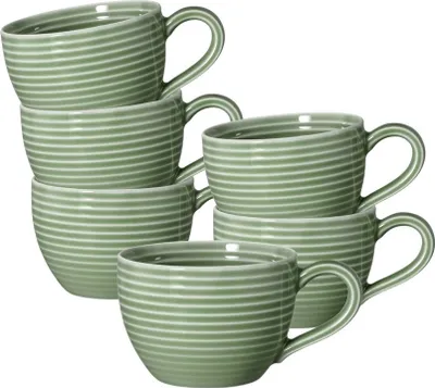 Produktbild von Seltmann Weiden Beat Salbeigrün Espressoobertasse 0,11 l 6er Set