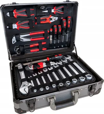 Produktbild von Werkzeugsatz 127-Teilig Im Koffer - Ap 75255