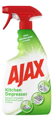 Obrázek produktu pro Ajax Optimal 7 Kuchyňský sprej, 750 ml - Výkonný čisticí prostředek pro kuchyně a povrchy, trvale eliminuje mastnotu a nečistoty.