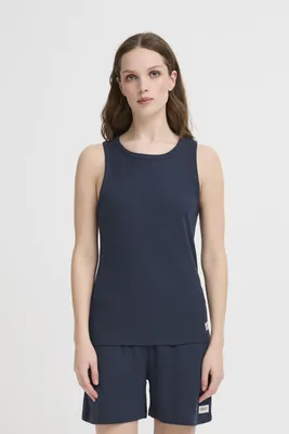Immagine prodotto di OXMO OXPIMINI, top da donna, camicia, misto cotone, vestibilità aderente