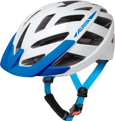 Produktbild von ALPINA Panoma 3.0 City-Fahrradhelm, White-Blue Gloss, 56-59 cm