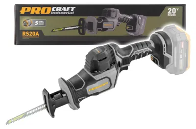 Imagen del producto de Sierra sable Procraft Industrial RS20Abb 20 V sin escobillas Solo - sin batería, sin cargador