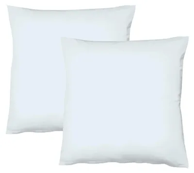 Produktbild von JACK by Fleuresse 2er Set Renforcé Kissenhülle Kissenbezug Dekokissen Baumwolle weich, Farbe:Silber, Größe:40 x 60 cm