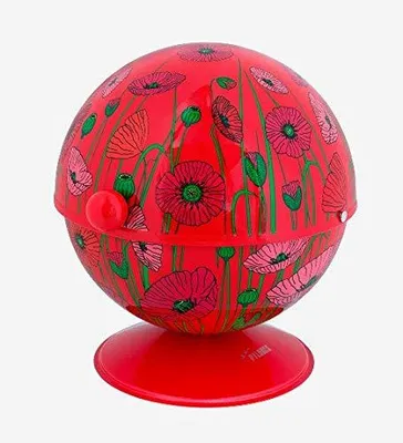 Produktbild von Zuckerkugel mit Mohnblumenmotiven