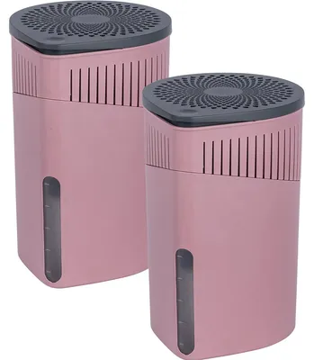 Produktbild von WENKO 2er Set Raumentfeuchter 'Drop' in Rosa 1000 g