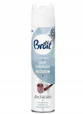 Immagine prodotto di Brait, Spray deodorante antitabacco, 300 ml