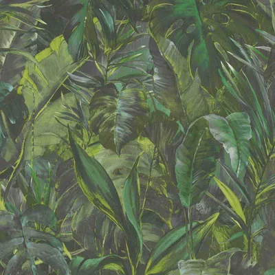 Produktbild von Strukturtapete 10081-07 Vliestapete Blumen Floral 0.53 x 10.05 m Erismann   grün