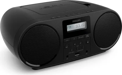Produktbild von Philips TAZ5000/10, 1,26 kg, Schwarz, Tragbarer CD-Player